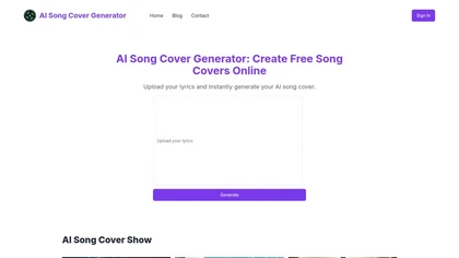 AI Song Cover Generator